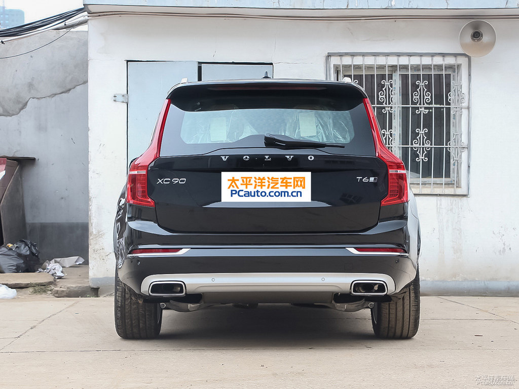 瑪瑙黑沃爾沃XC90整車外觀外觀圖片