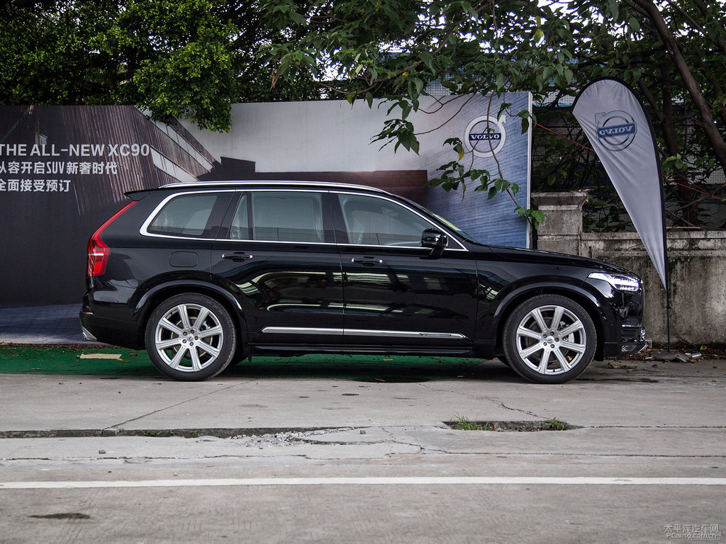 瑪瑙黑沃爾沃XC90整車外觀外觀圖片