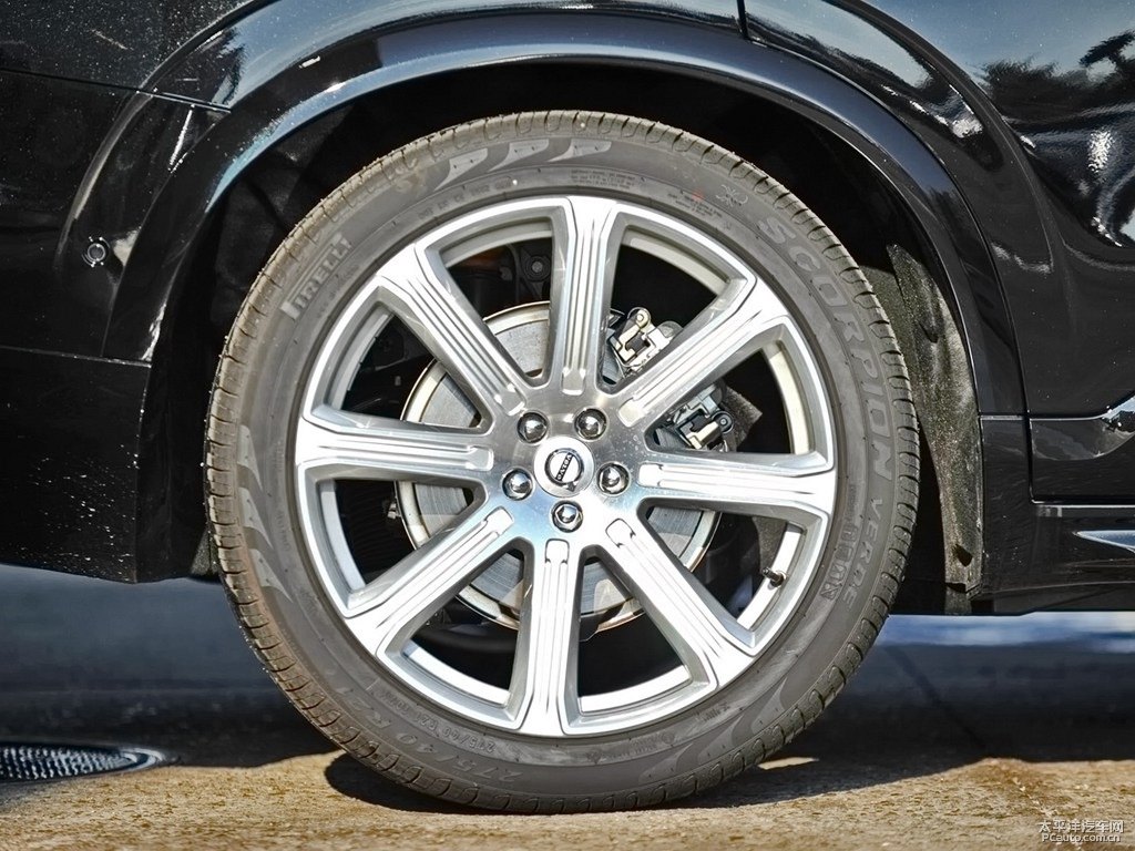 瑪瑙黑沃爾沃XC90車身外觀圖片