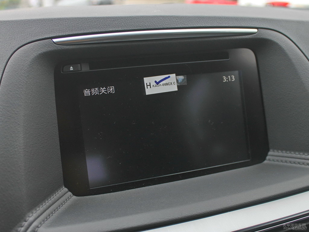 珠光白馬自達(dá)CX-5中控內(nèi)飾圖片