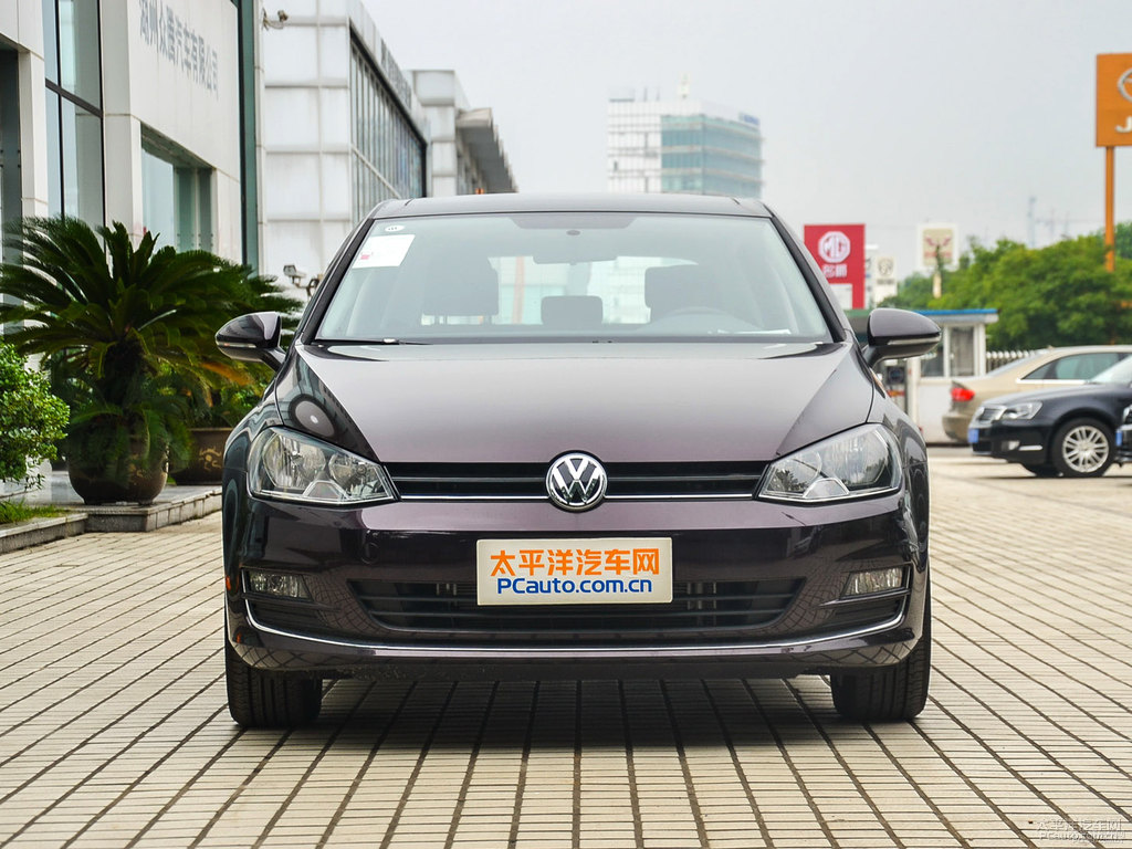 魅力紫高爾夫整車外觀外觀圖片