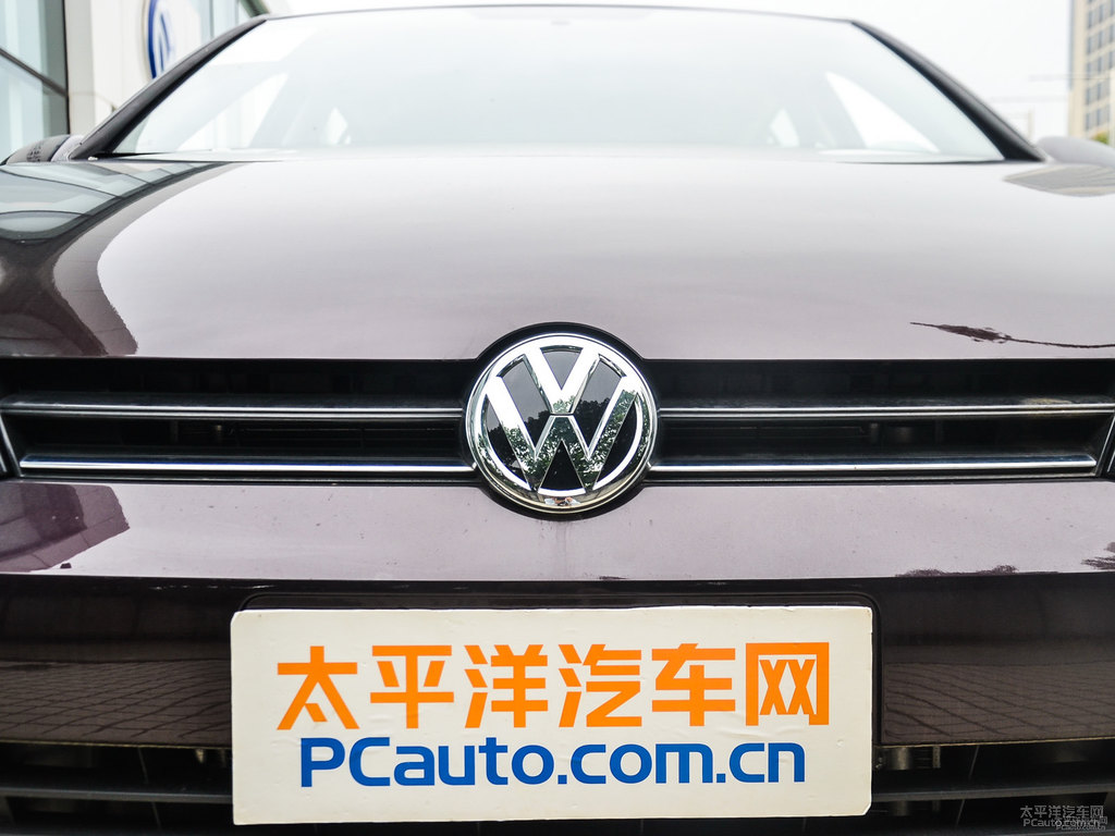魅力紫高爾夫車頭外觀圖片