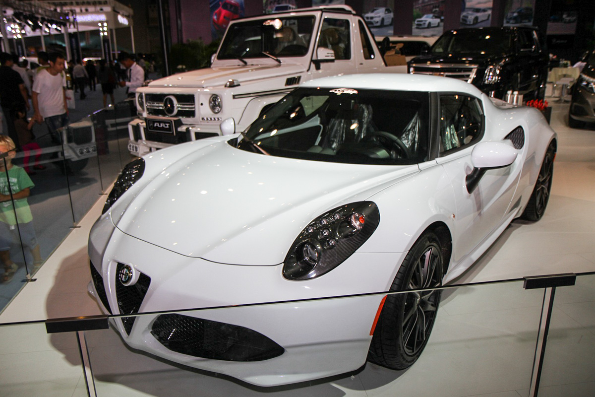 ALFA 4C車展高清大圖