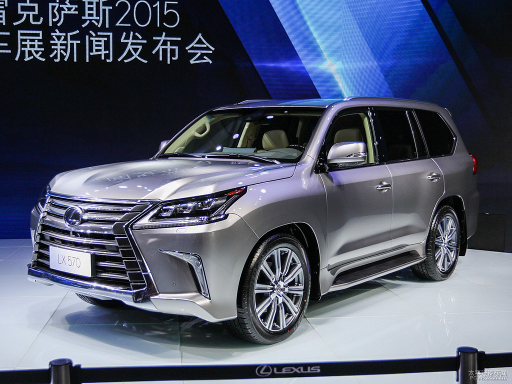 亮褐色雷克薩斯LX整車外觀外觀圖片