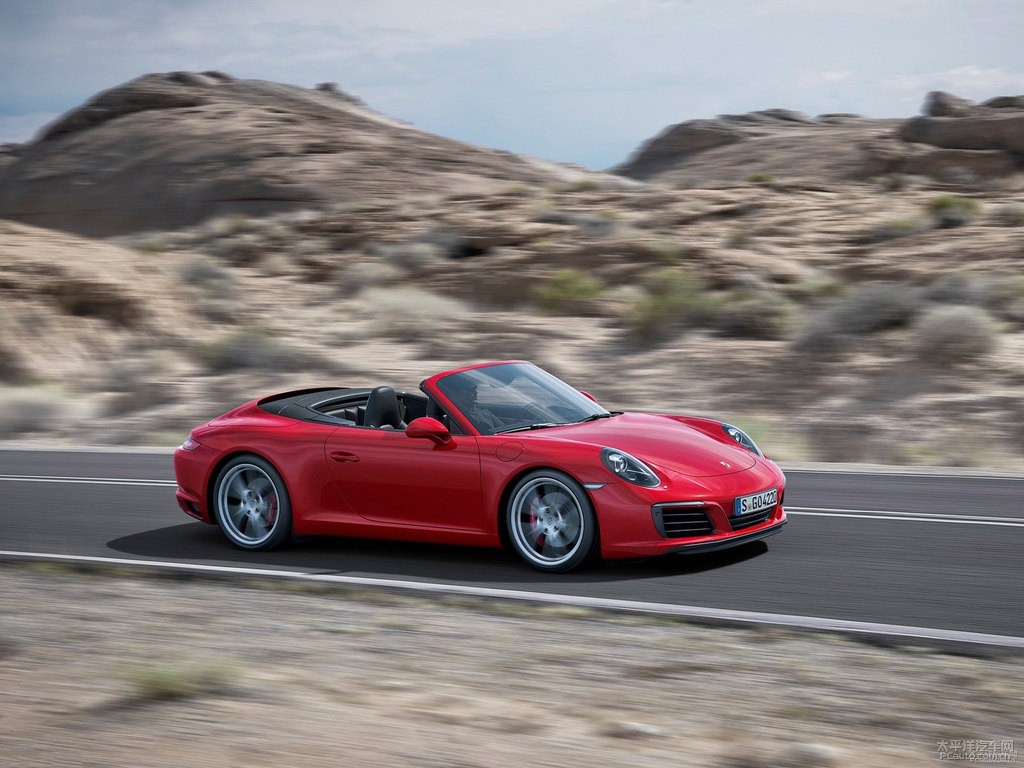 衛(wèi)紅保時(shí)捷911整車(chē)外觀外觀圖片