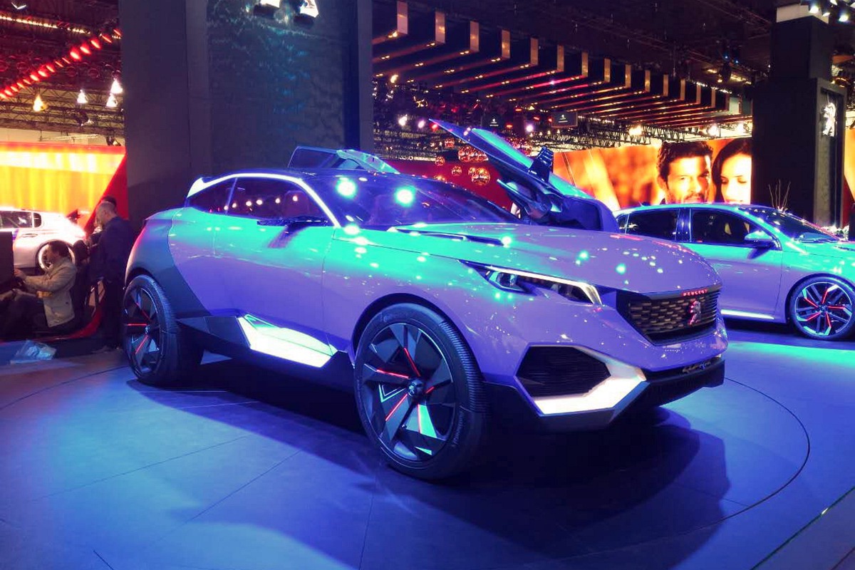 標致Quartz車展高清大圖