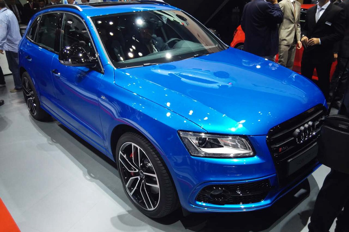 奧迪SQ5車展高清大圖