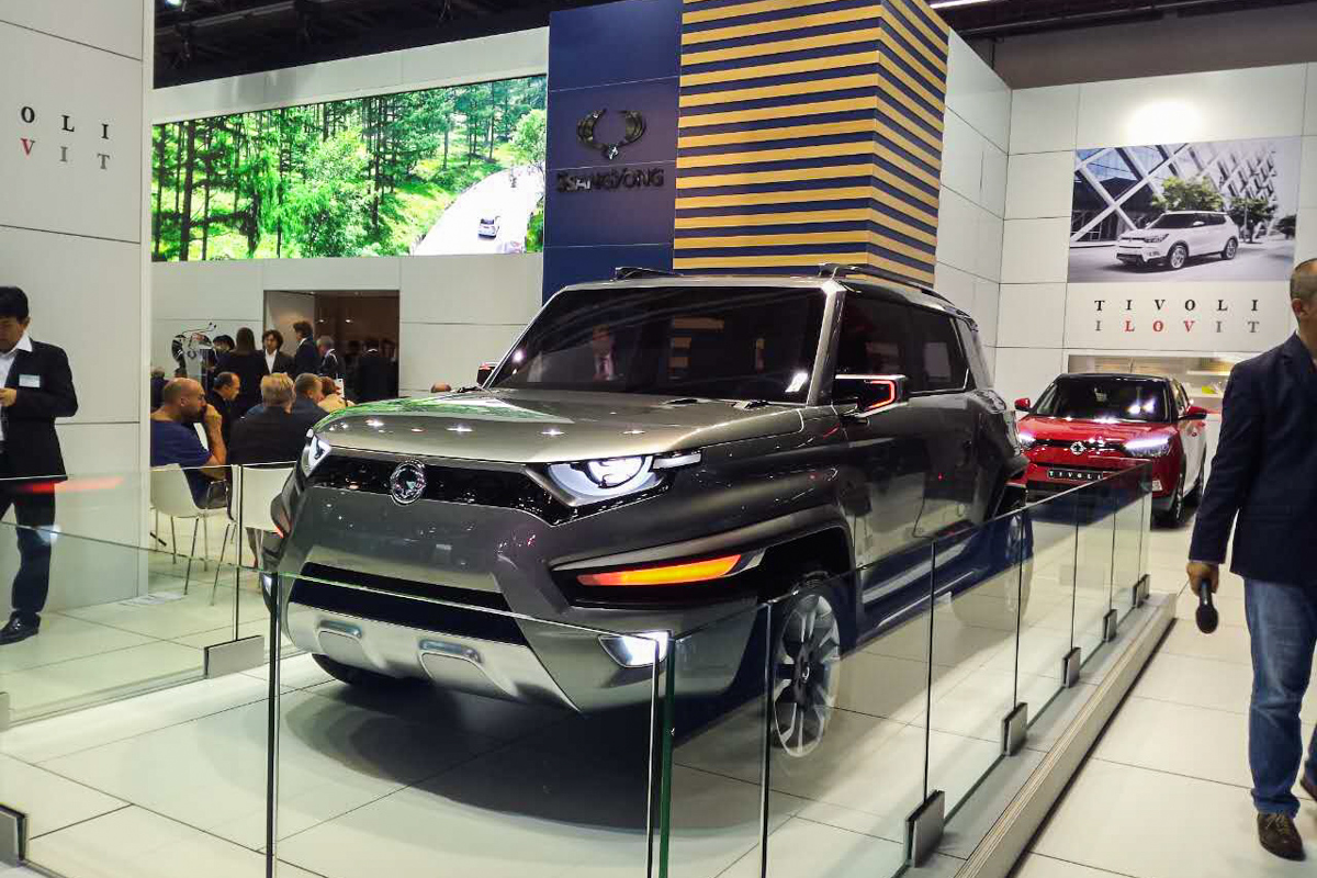 雙龍XIV-2車展高清大圖