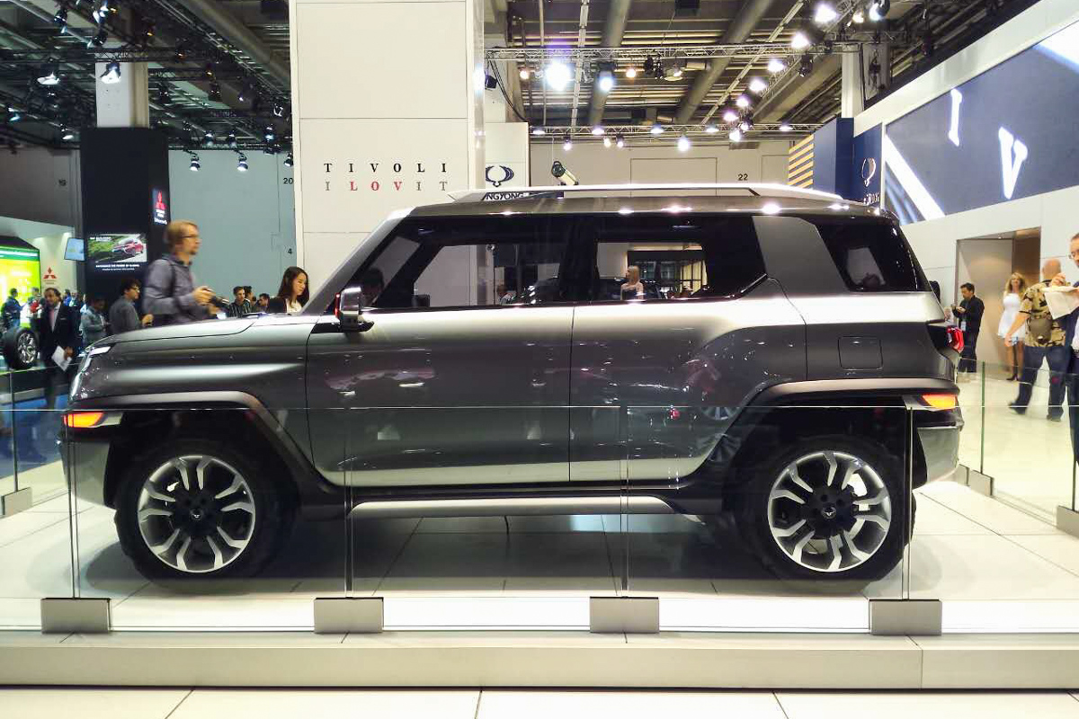 雙龍XIV-2車展高清大圖