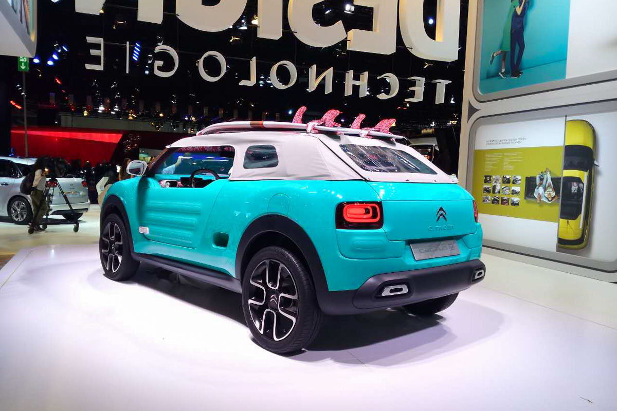 雪鐵龍C4 Cactus車展高清大圖