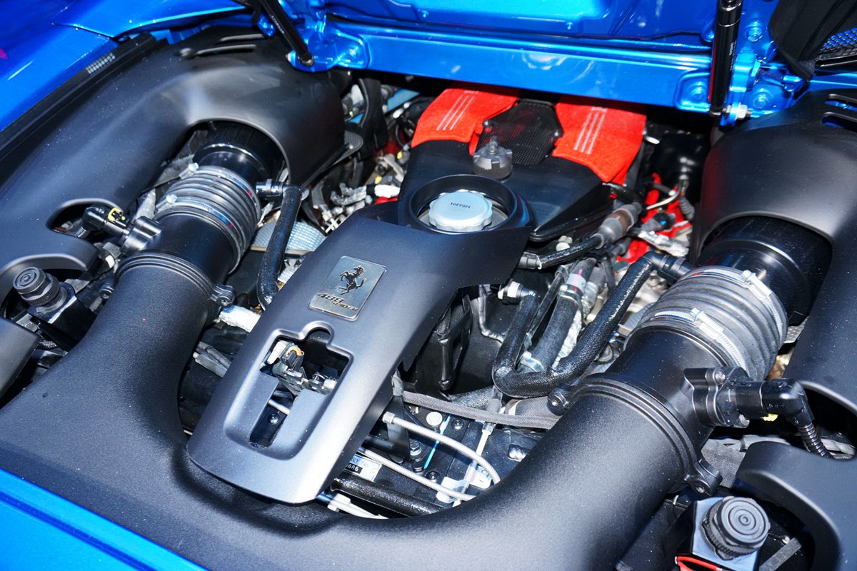 法拉利488車展高清大圖