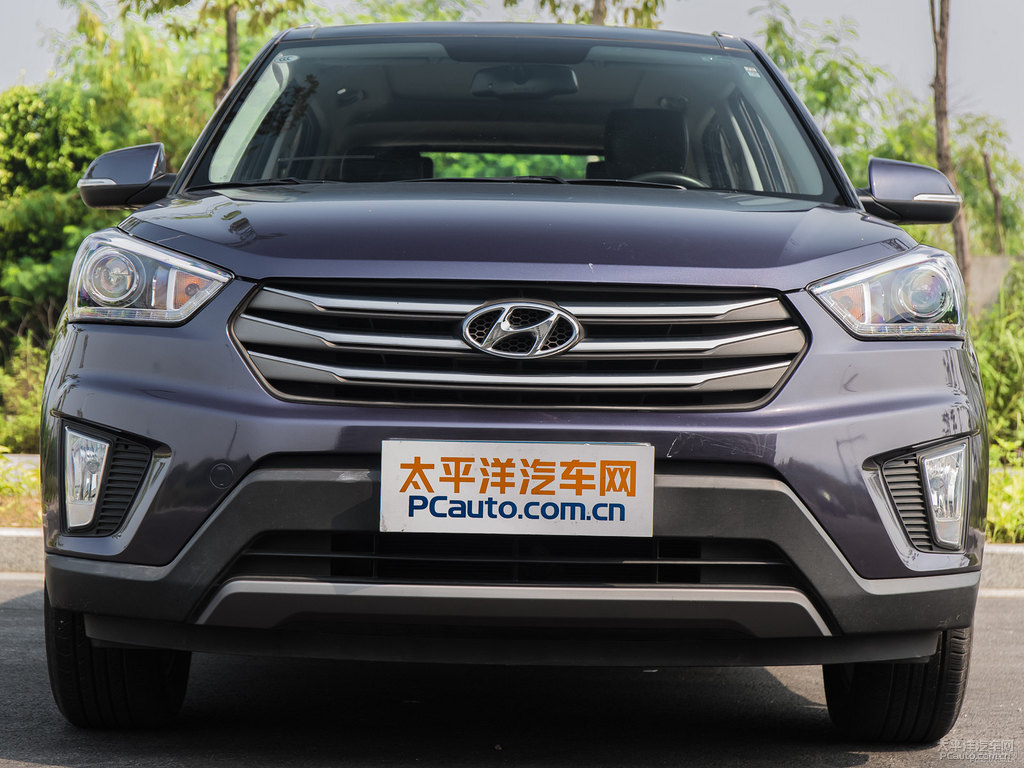 羅蘭紫北京現(xiàn)代ix25車頭外觀圖片