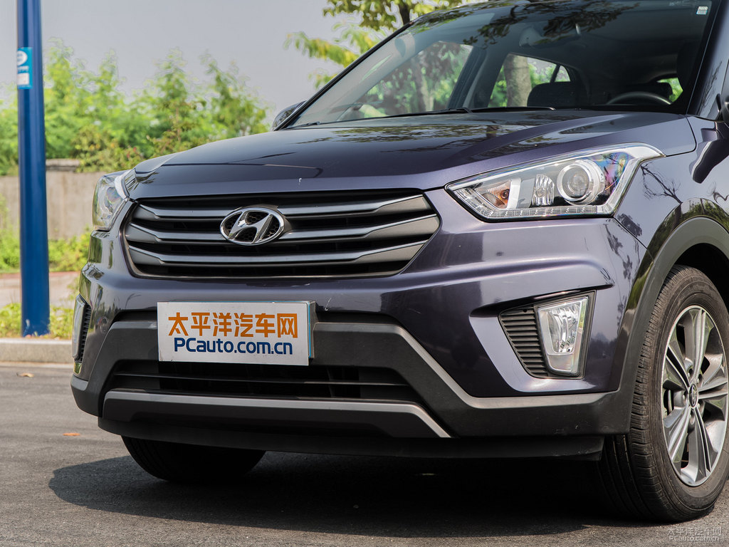 羅蘭紫北京現(xiàn)代ix25車頭外觀圖片