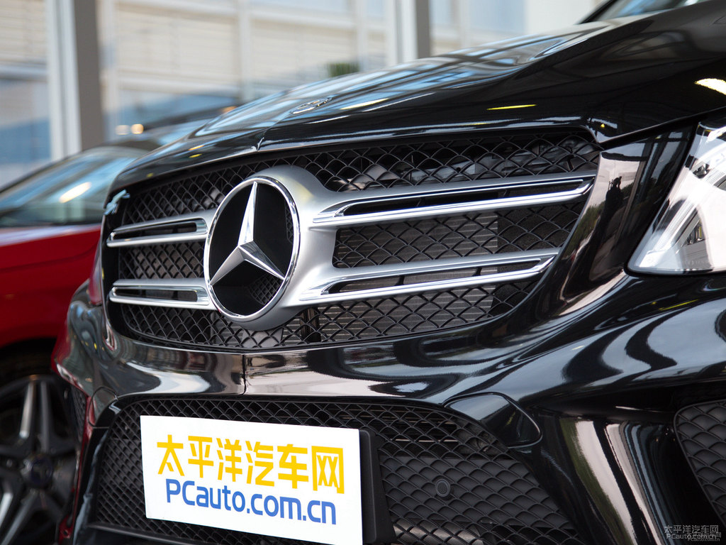 黑色奔馳GLE車頭外觀圖片