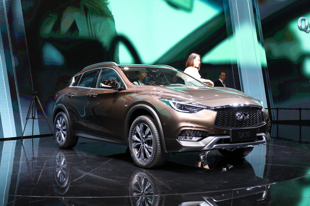 英菲尼迪QX30車展高清大圖