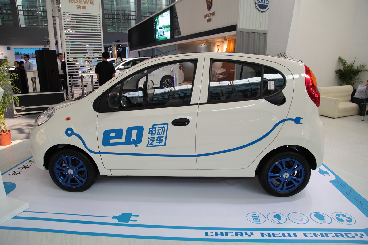 奇瑞eQ車展高清大圖