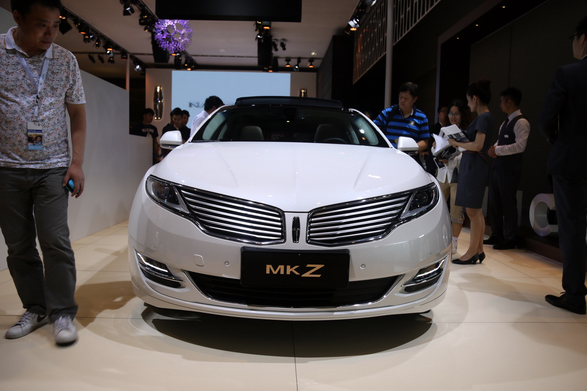 林肯MKZ車展高清大圖
