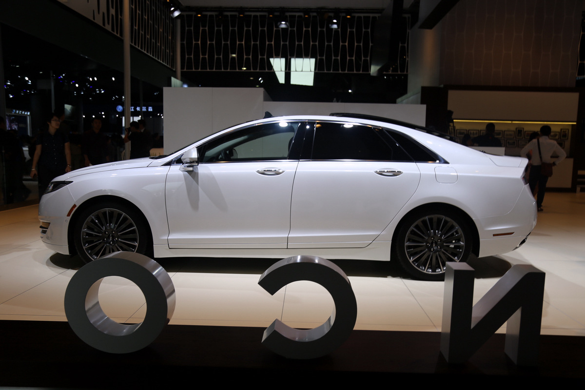 林肯MKZ車展高清大圖