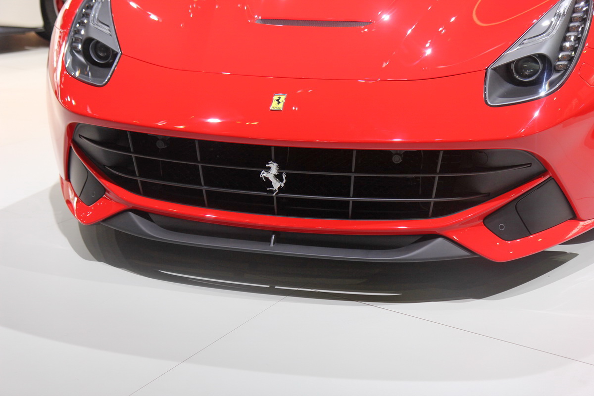 法拉利F12berlinetta車展高清大圖