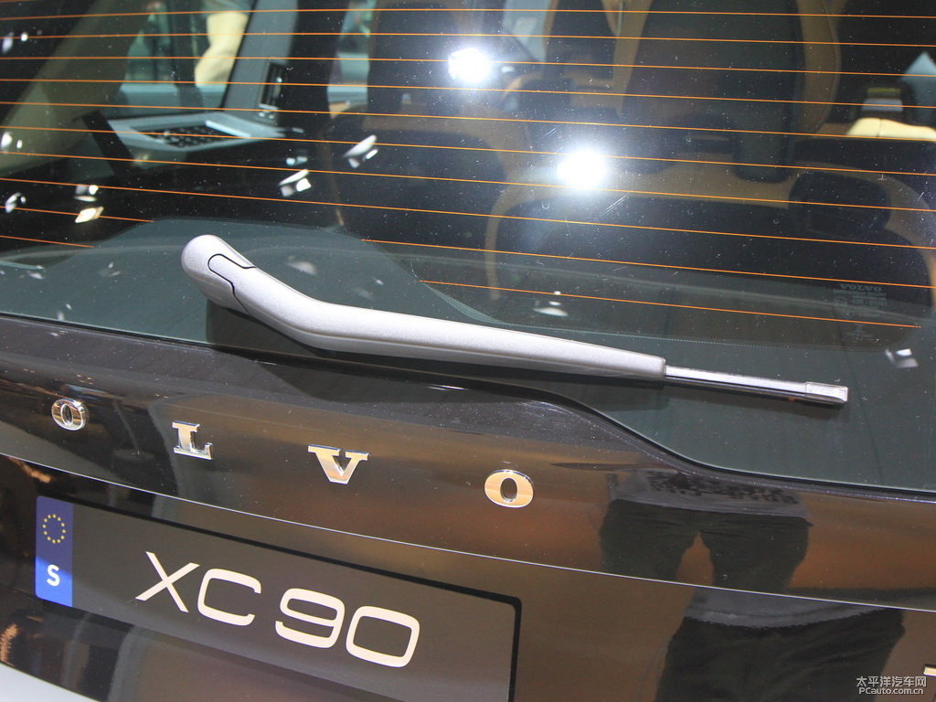 瑪瑙黑沃爾沃XC90車尾外觀圖片