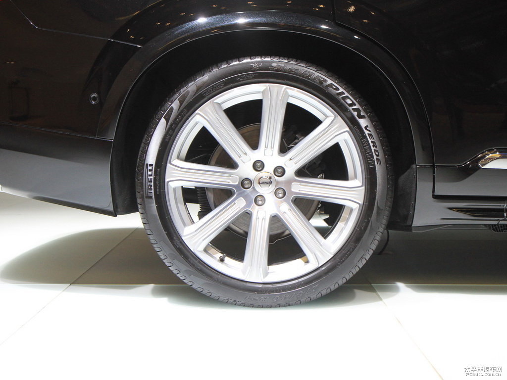 瑪瑙黑沃爾沃XC90車身外觀圖片