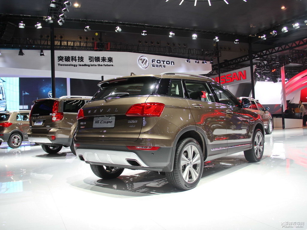 可可棕哈弗H6 Coupe整車外觀外觀圖片