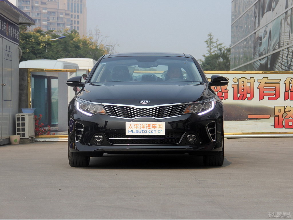 極光黑起亞K5凱酷整車外觀外觀圖片