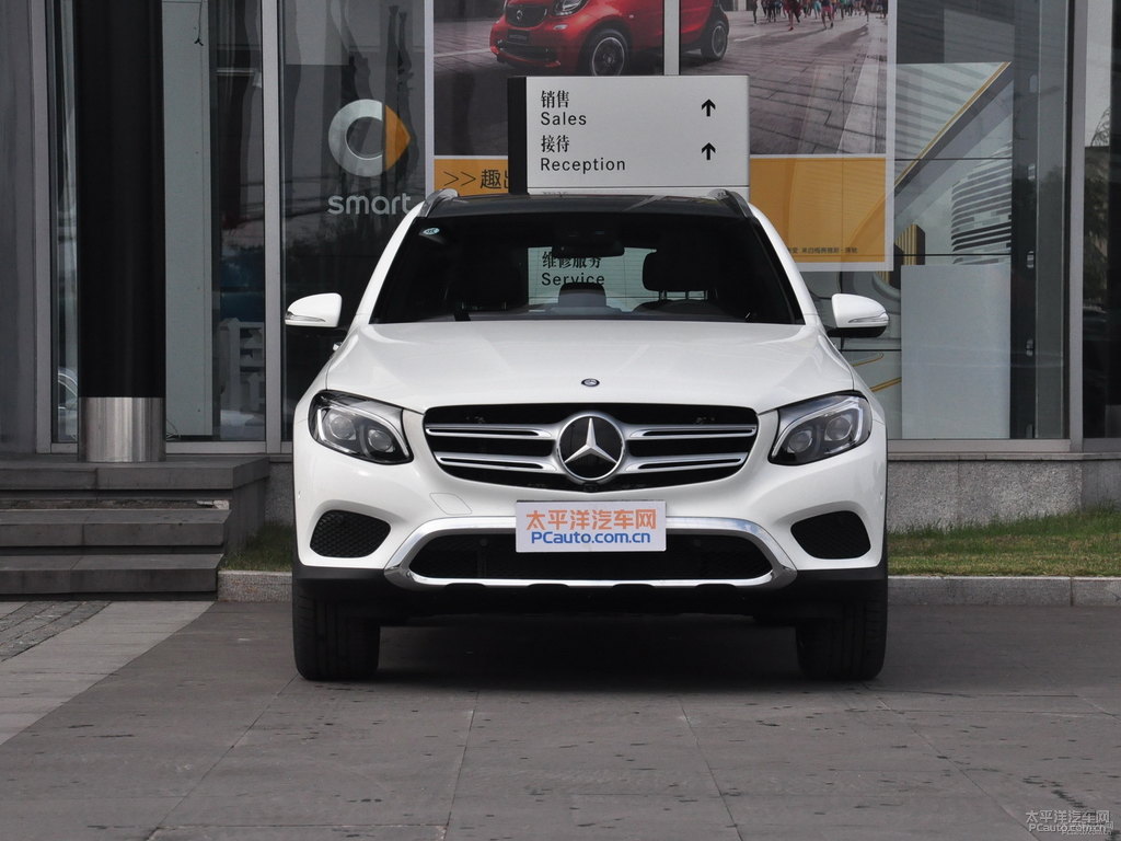 北極白奔馳GLC整車外觀外觀圖片