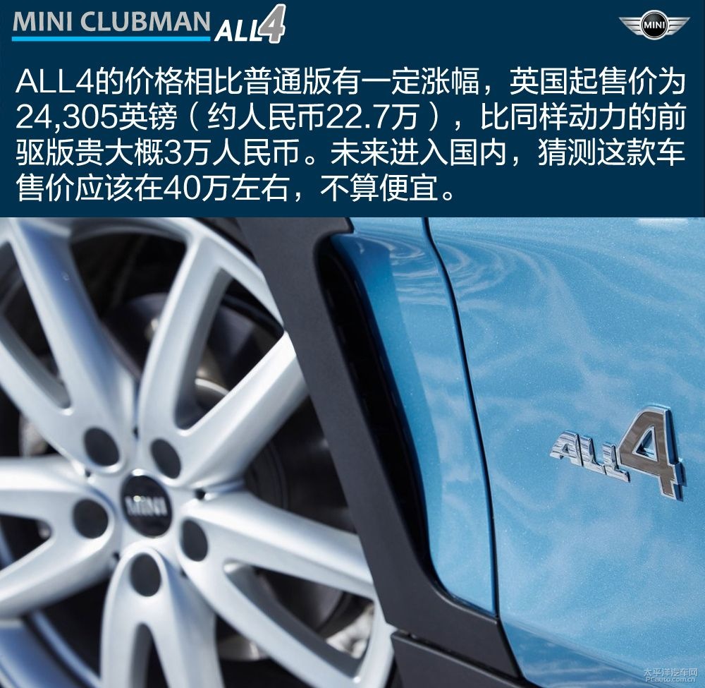 MINI CLUBMAN圖解高清大圖