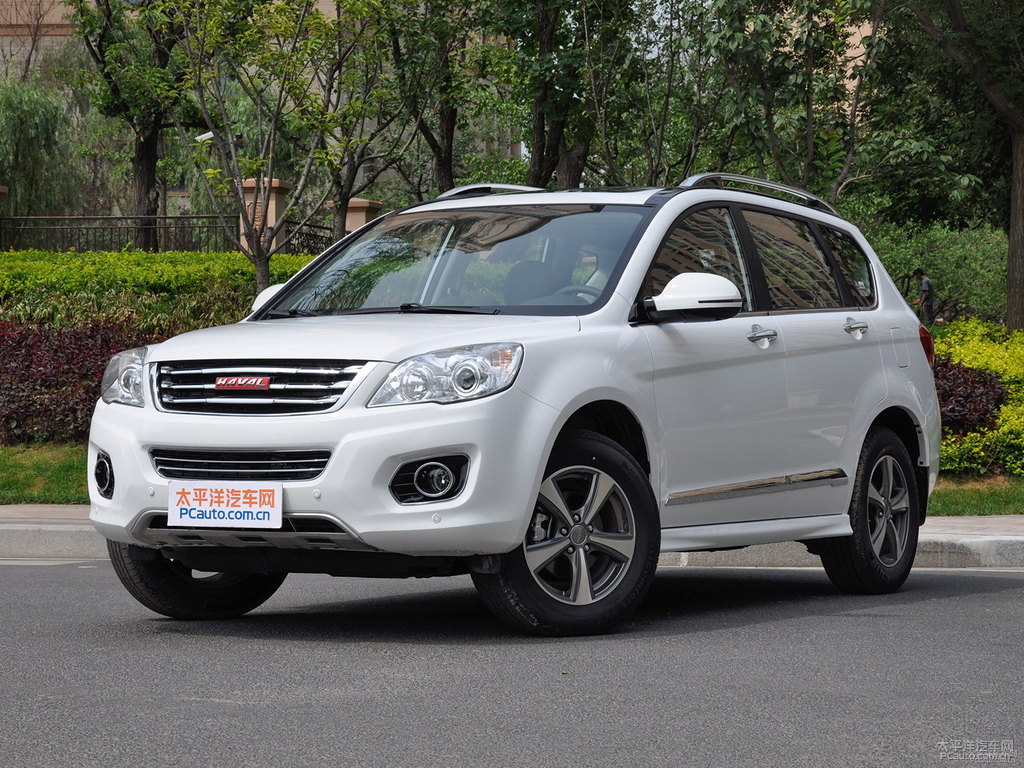 簡(jiǎn)約白哈弗H6整車外觀外觀圖片