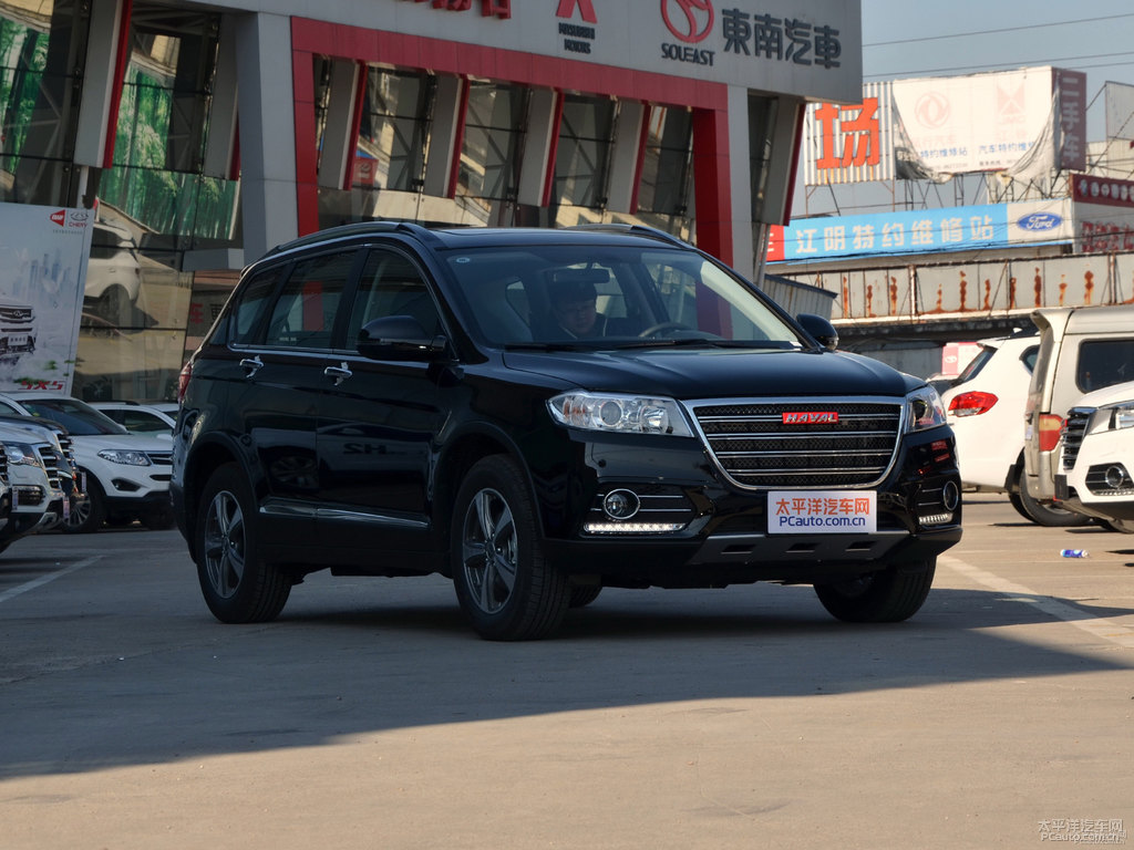 經(jīng)典黑哈弗H6整車外觀外觀圖片