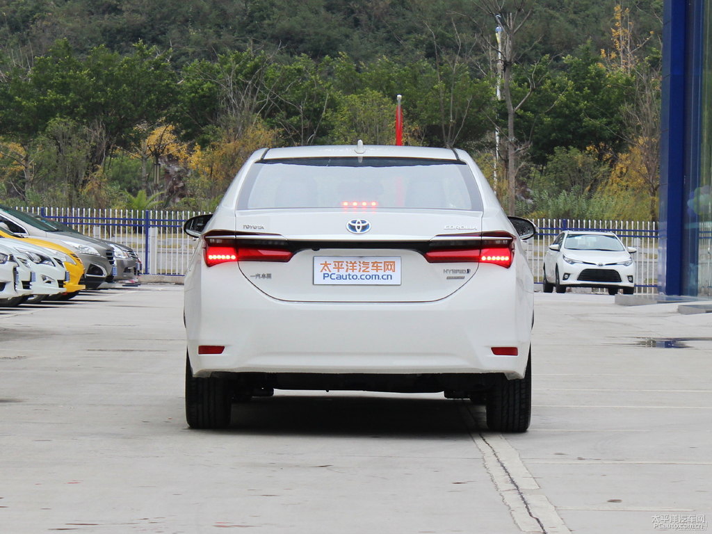 超級白色卡羅拉整車外觀外觀圖片