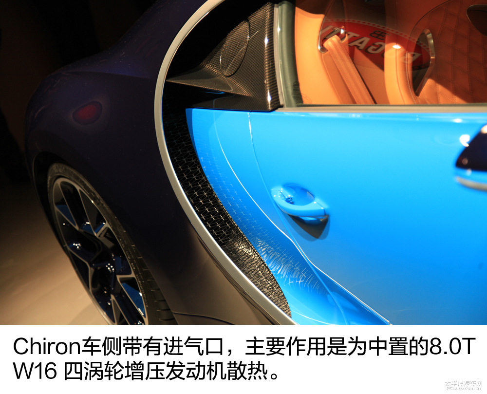 布加迪Chiron圖解高清大圖