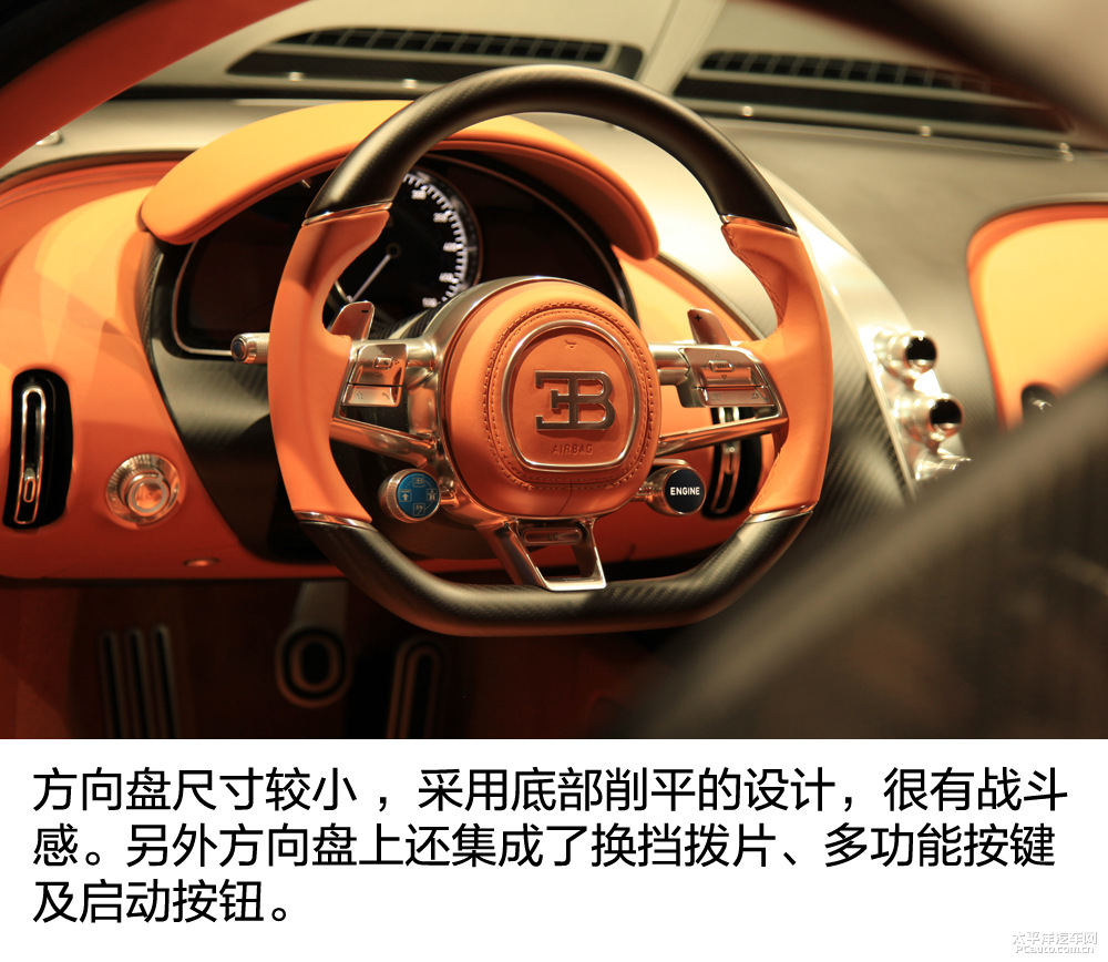 布加迪Chiron圖解高清大圖