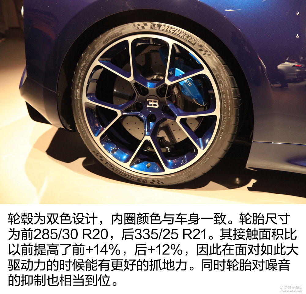 布加迪Chiron圖解高清大圖