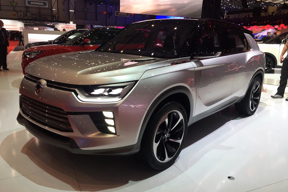 雙龍SIV-1車展高清大圖
