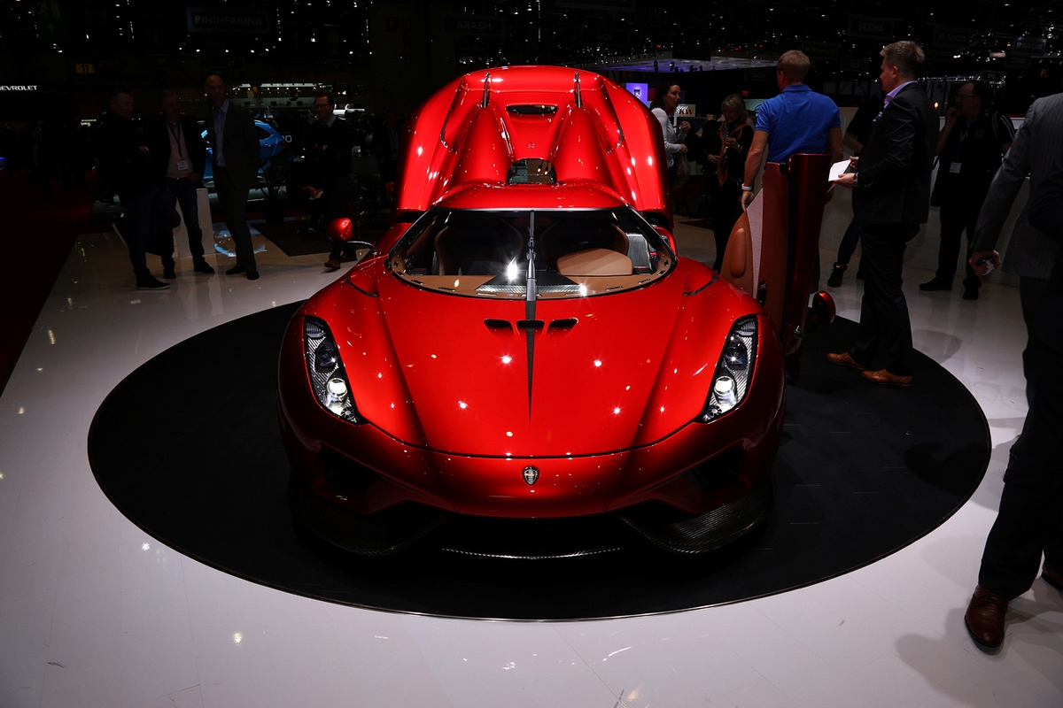 科尼賽克Regera車展高清大圖