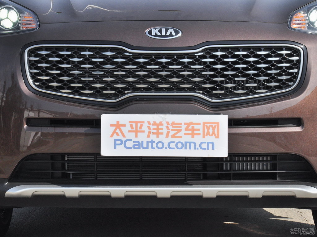 咖啡棕起亞KX5車頭外觀圖片