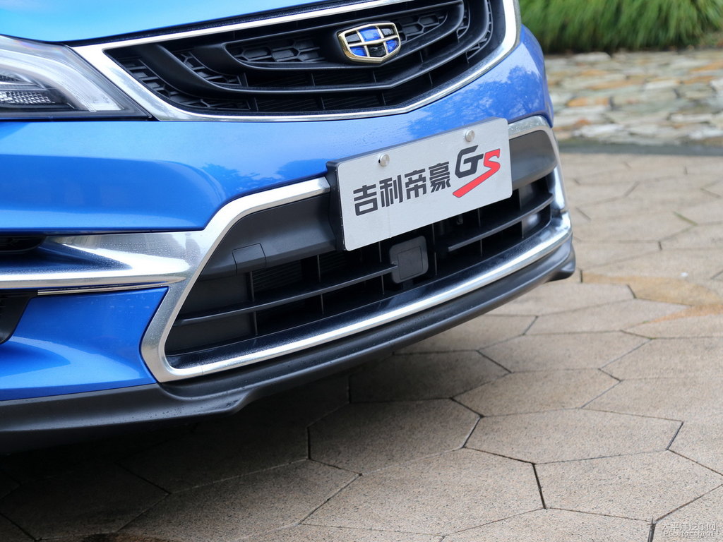 寶石藍(lán)帝豪GS車頭外觀圖片
