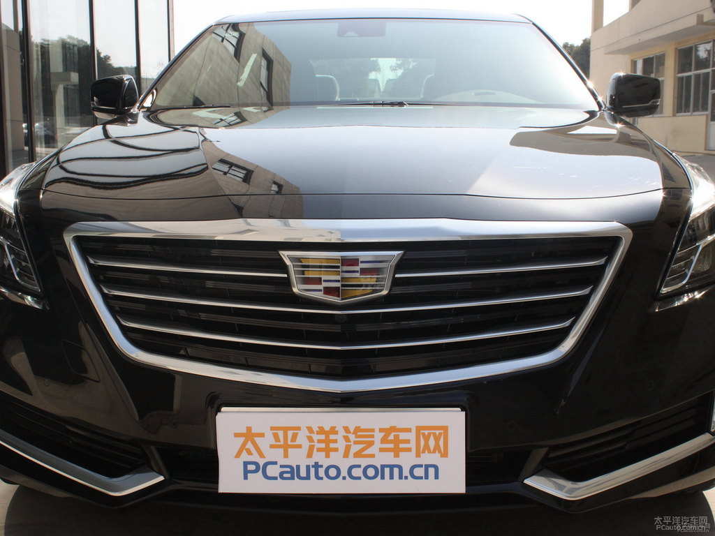 耀黑凱迪拉克CT6車頭外觀圖片