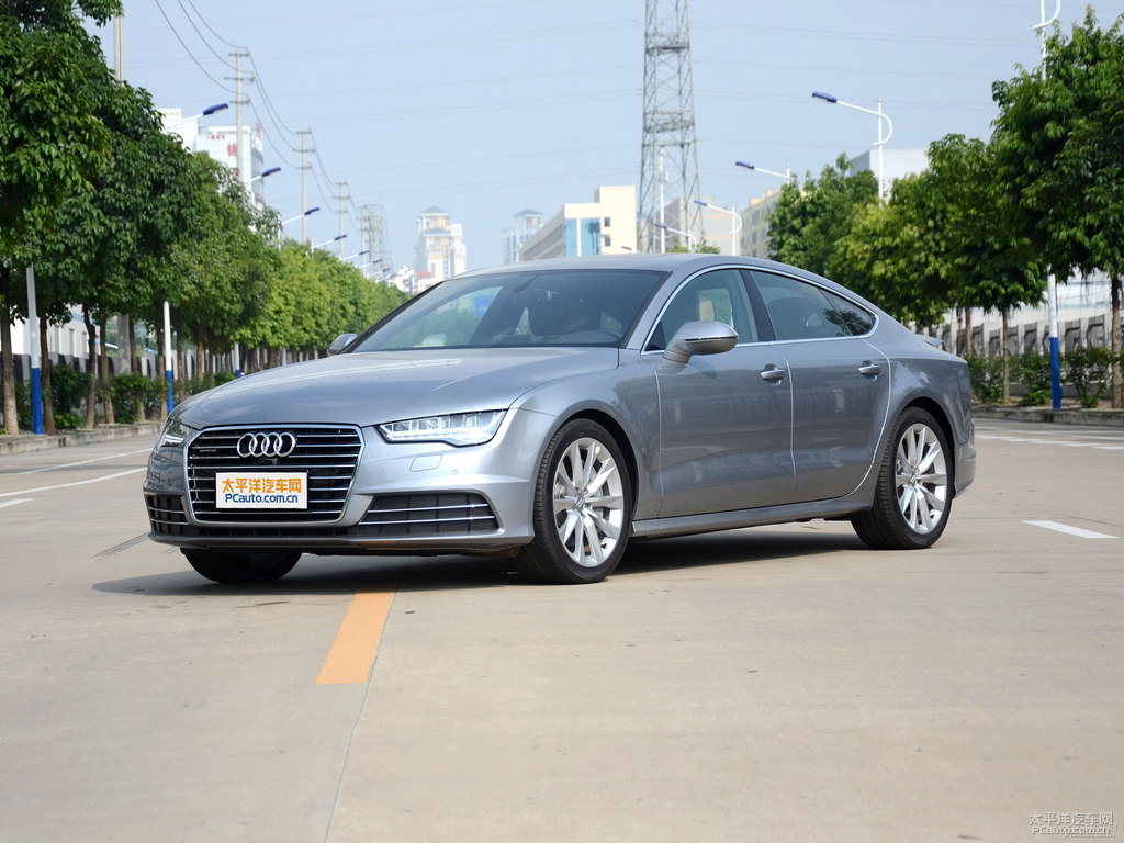 龍卷風灰奧迪A7整車外觀外觀圖片