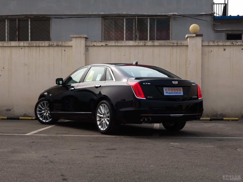 耀黑凱迪拉克CT6整車外觀外觀圖片