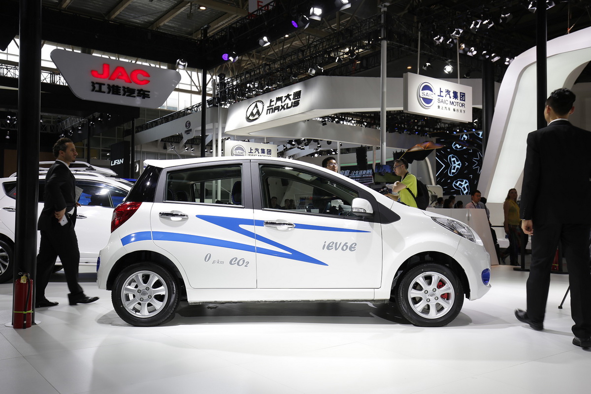 江淮iEV6E車展高清大圖