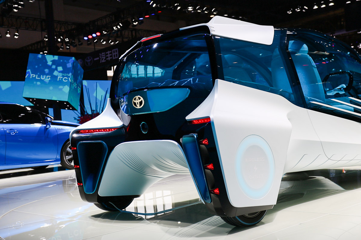 豐田FCV車展高清大圖