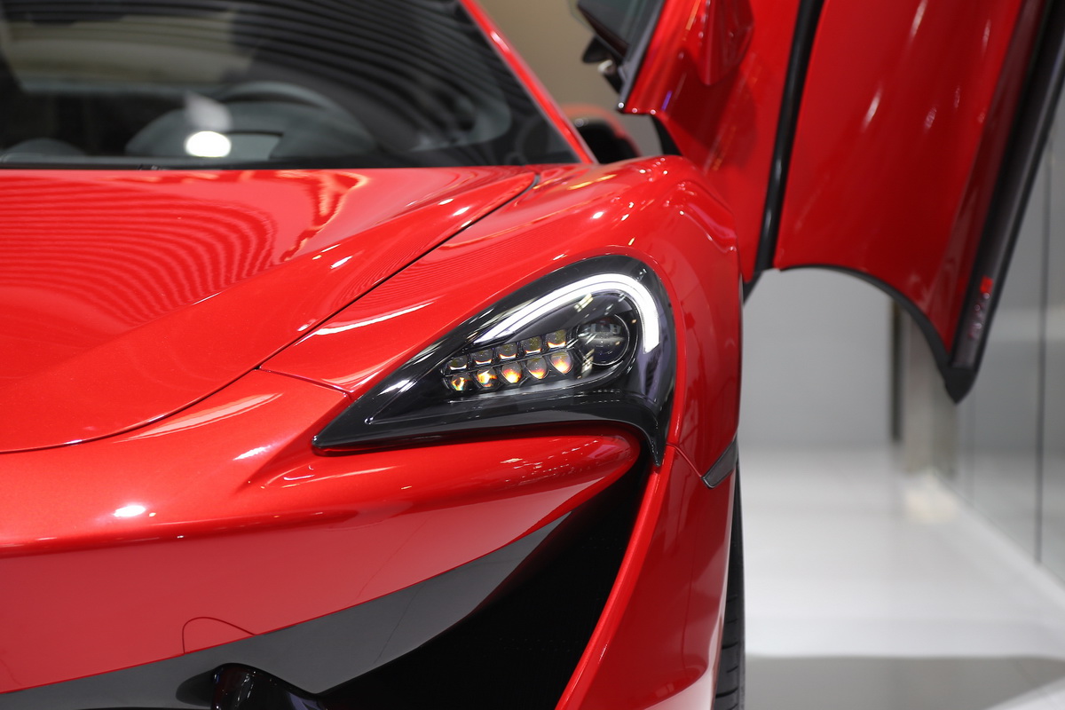 邁凱倫570S車展高清大圖