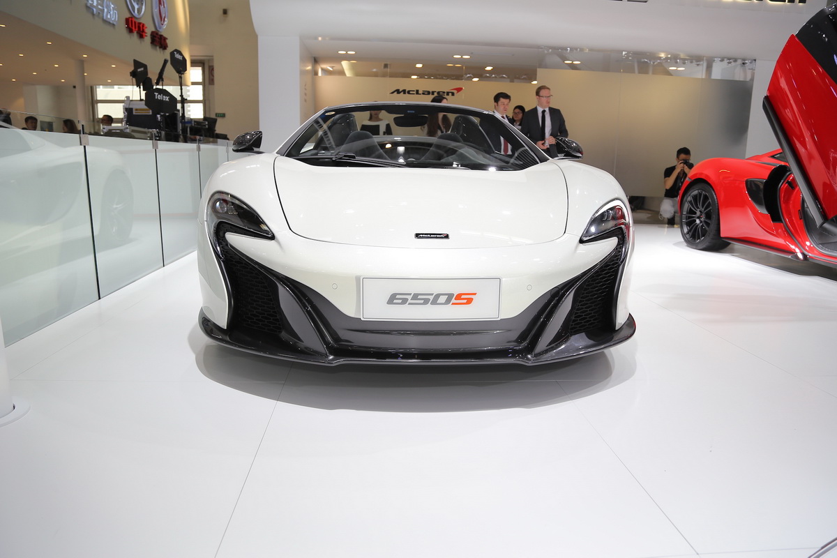 邁凱倫650S車展高清大圖