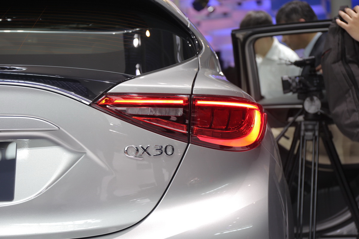 英菲尼迪QX30車展高清大圖