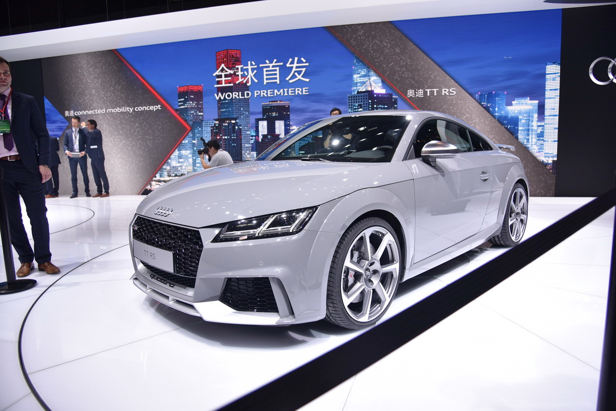 奧迪TT RS車展高清大圖