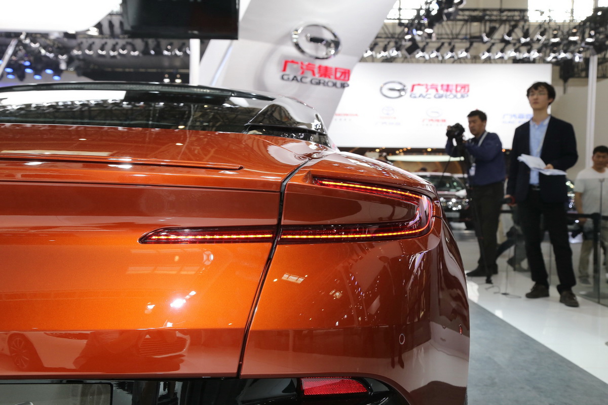 阿斯頓·馬丁DB11車展高清大圖