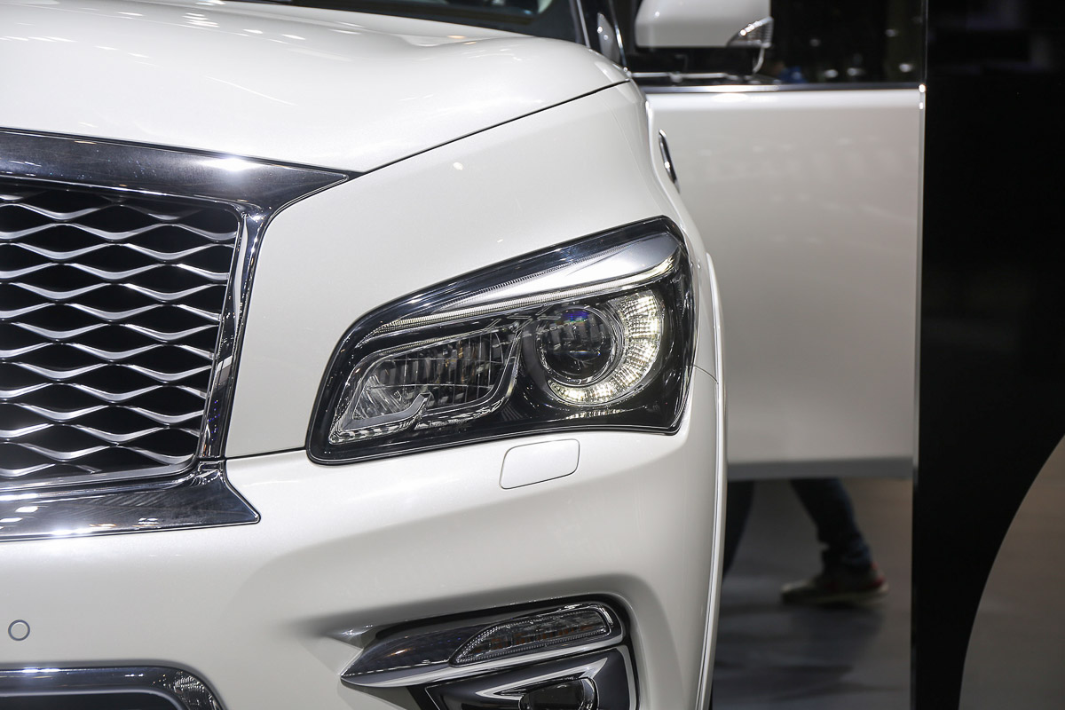 英菲尼迪QX80車展高清大圖